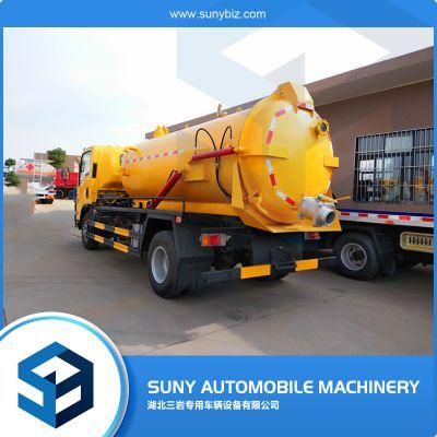 Isuzu Small 5000-7000 Liters Septic Tank Vacuum Sewage Suction Truck