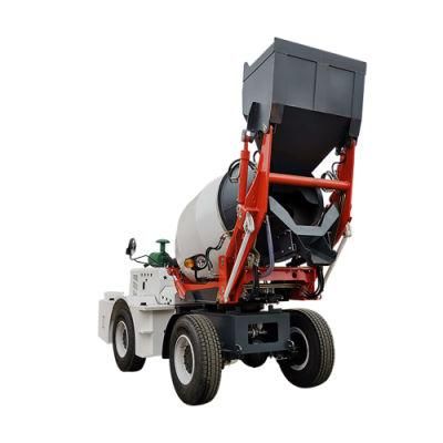 Diesel Engine Small Self Loading Mobile Concrete Mixer Truck Manufacturer