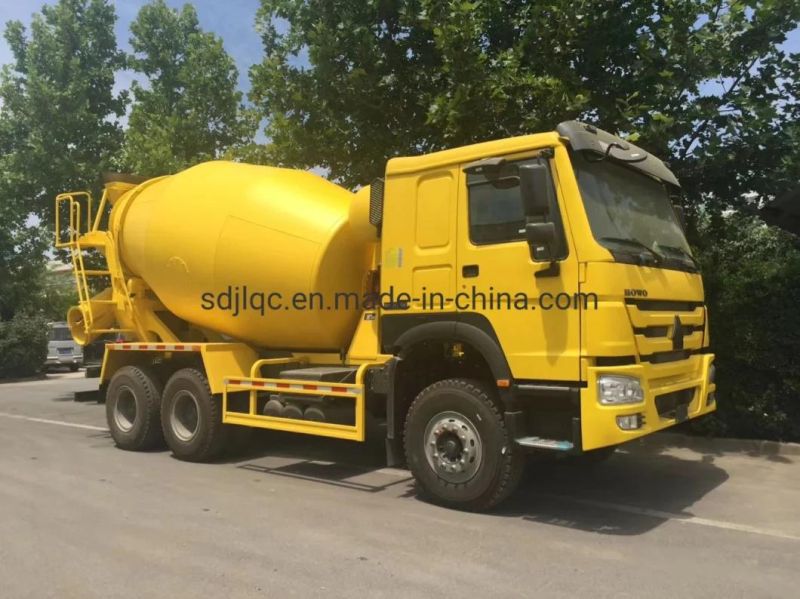 Chinese Good Quality Low Price 371HP Left Hand Driving Concrete Mixer Truck