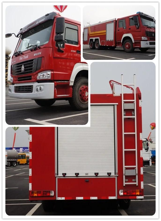 Dongfeng Fire Engine, 10 Wheels 6X4 Water- Foam Fire Fighting Truck