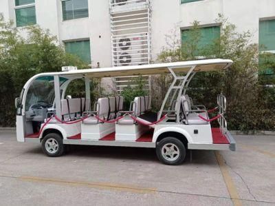 14 Seats Sightseeing Car with Lithium Battery
