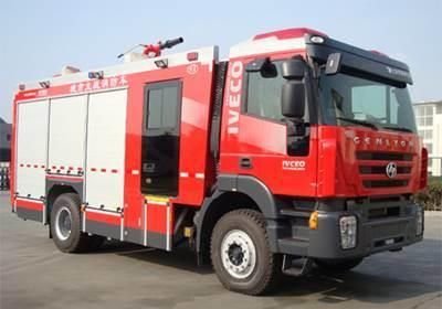 4X2 High Capacity Fire Fighting Equipment Water Tank Truck
