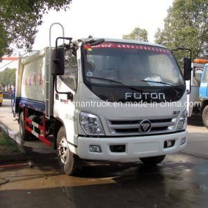 Foton 7 Cubic Meters Compression Garbage Truck