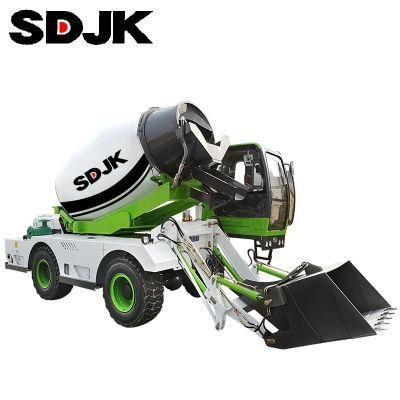 Jbc-40 Diesel Engine Self Loading Concrete Mixers