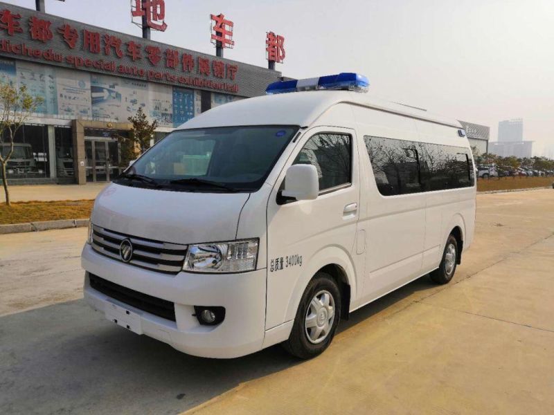 China Brand Foton 4WD 4X2 Type New Ambulance Car Price
