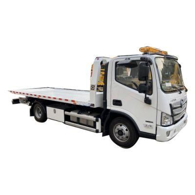 Foton Aumark Aoling 3ton 4tons Flatbed Rotator Tow Truck Wrecker 4ton Hydraulic Winch