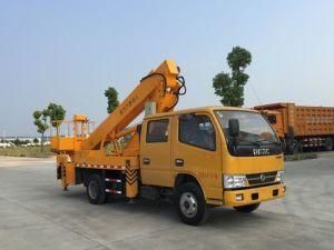 16m Dongeng Straight Arm Aerial Platform Truck Telescopic Type