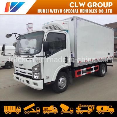 Isuzu 4X2 3 Ton 15 Cbm Refrigerated Truck with Thermo King Refrigerator Unit Freezer Truck