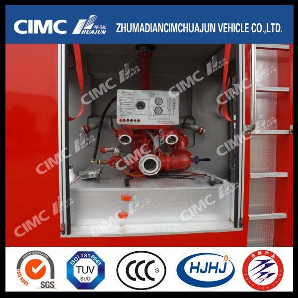 Dongfeng Chassis 4*2 Fire Truck with 3 Kinds Dispensing Materials (water, foam, powder)