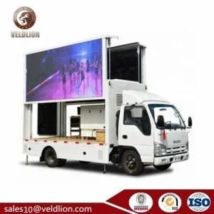 with Lift up P8 P10 Screen Mobile LED Billboard Advertising Truck, Euro LED Display