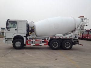 HOWO Brand 8cbm Self Propelled Self Loading Concrete Mixer Truck