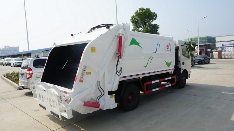 New Design Dongfeng 8000L Compression Garbage Truck for Sale