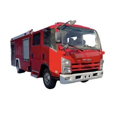 Exported to Chile Euro 4 Engine 4X2 1suzu Japan Chassis 4000liter Fire Truck 1200gallons Water Fire Fighting Truck Tender