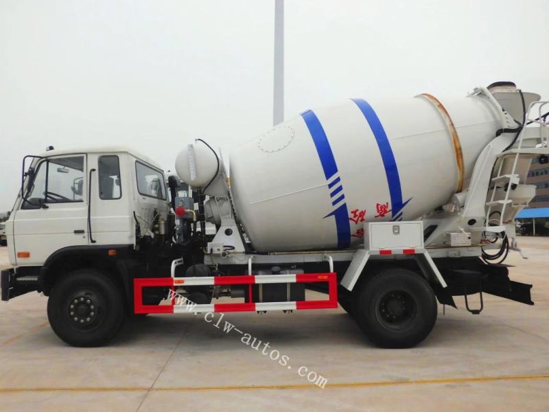 Dongfeng 153 Series 4X2 5cbm 6cbm 7cbm Left/Right Hand Drive Concrete Cement Mixer Transport Truck