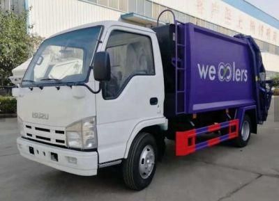 Good Quality Isuzu 100p Mini 3m3 Compactor Garbage Truck 4m3