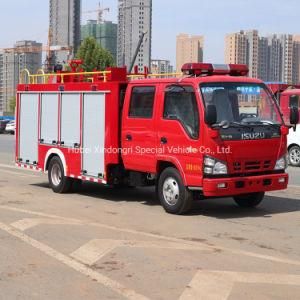 4*2 4000 Liters Mini Isuzu Water Fire Truck (QL1070)