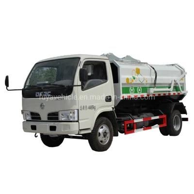 Hook Arm Garbage Truck Dongfeng 6m3 Hooklift Garbage Truck Price