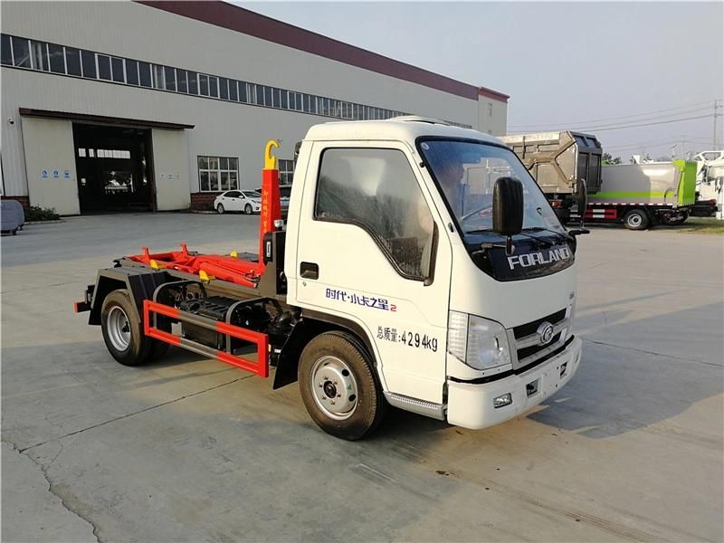 Factory Supplied 3000 Liters Hooklift Garbage Truck Which Cheap Price