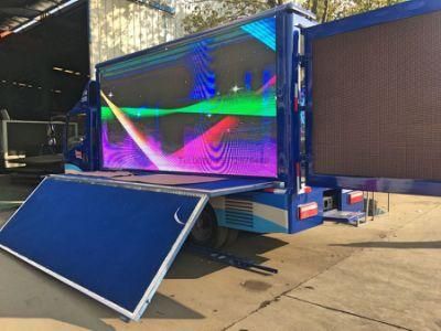 FAW Euro 5 Advertising Truck LED P5 P6 P4 Screen with Stage