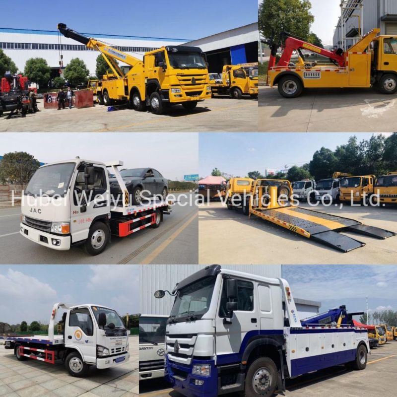 30tons 50ton 360 Degree Rotator Wrecker Sinotruk HOWO 8X4 30t Towing Service Truck