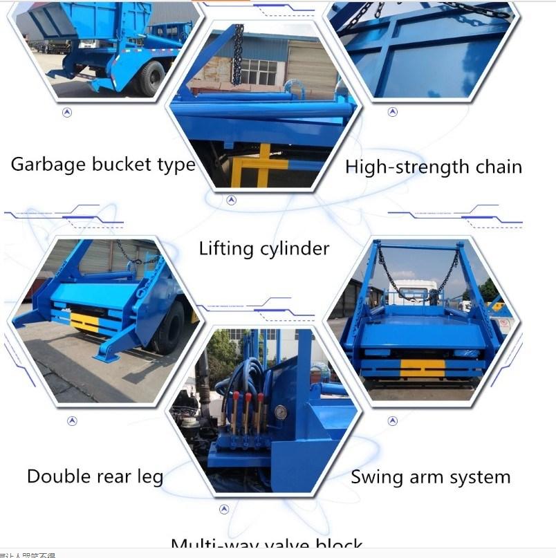 Swept-Body Refuse Collector Swing Arm Garbage Truck Garbage Truck