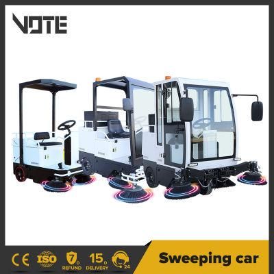 Cheap Price Ce Certification Spot Outdoor Road Push Sweeper Car