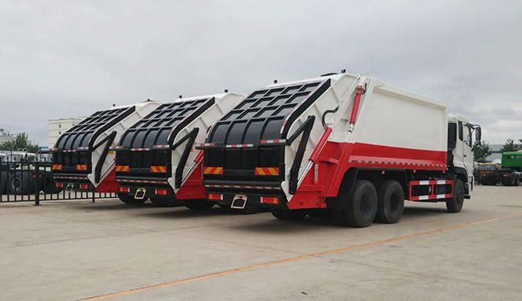 Waste Management Garbage Truck 18cbm 20cbm Dongfeng Kinland Refuse Garbage Compactor Truck