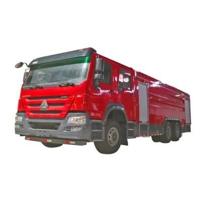 HOWO 6X4 Sinotruk 6000L Water and Foam Tanker Fighting Truck for Fire