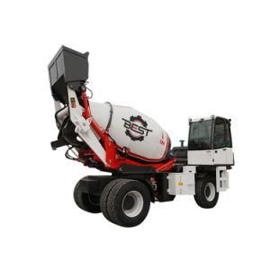 Self Loading Concrete Mixer 4m3 with Air Conditioning Wholesale Price List