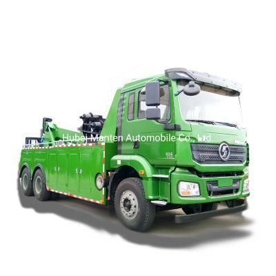 Shacman Heavy Duty Road Recovery 40 Tons Wrecker Rotator Truck