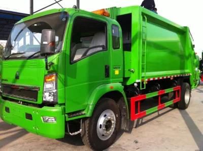Hot-Sale HOWO 4X2 Light Truck 8m3 Garbage Compactor