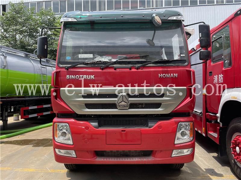 Sinotruk Homan 6X4 Fire Rescue Water and Foam Tank Truck Fire Fighting Truck Emergency Fire Engine Fire Pumper Trucks