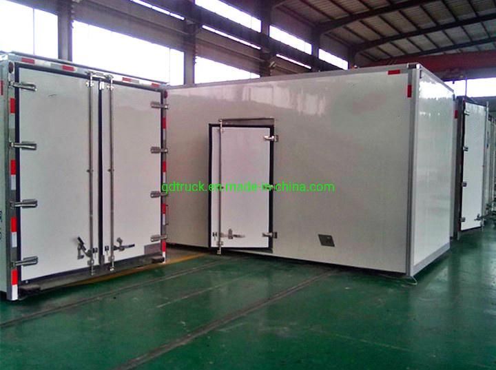 Corrugated aluminium floor box/ FRP Insulation Refrigerated Truck Body/ XPS Insulated Panel Box