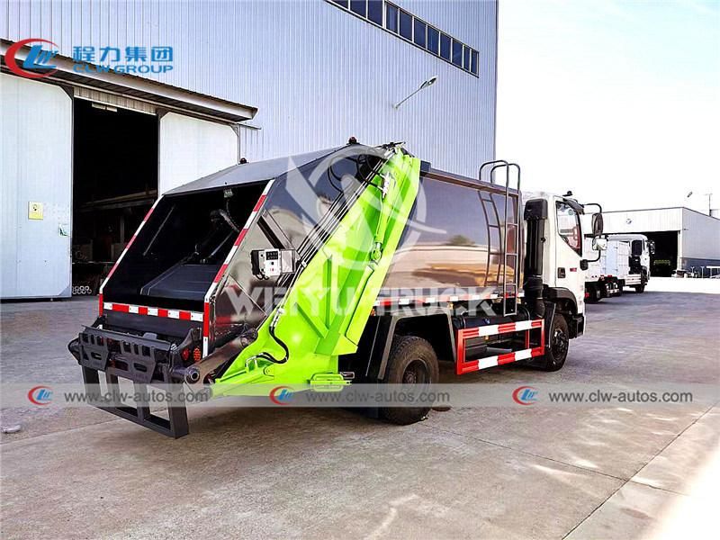 Foton Rowor 7000liters 7cbm 6tons 4X2 Compactor Garbage Truck Trash Collection Truck Waste Removal Truck