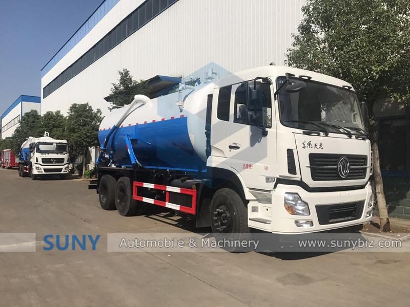 China Brand Top Sale Suction Sewage Truck with Vacuum Pump for Sales