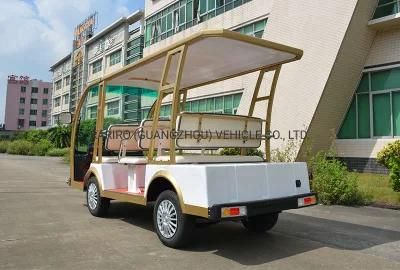 CE Approved Electric Vehicle Sightseeing Car Tour Bus