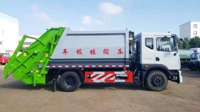 Natural Gas Compressed Garbage Truck 10cbm 14cbm CNG Garbage Truck Factory Outlet