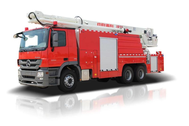 Water Tower Fire Fighting Vehicle with Diesel Engine