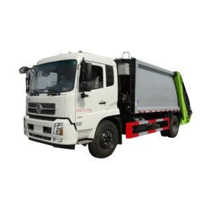 14cbm Dongfeng Kinrun Euro 4 Rear Loading Garbage Compactor Truck
