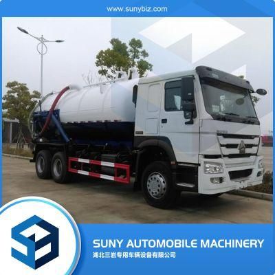 Factory Price HOWO 20000 Liters Sewer Dredge Vehicle Sewage Truck for City