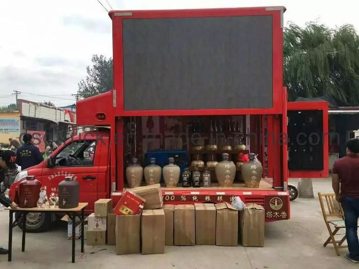 Sinotruk Portable Stage Digital Billboard LED Advertising Truck