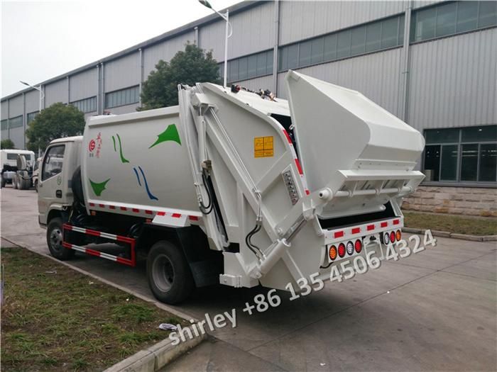 JAC Compactor Garbage Refuse Rubbish Recycling Truck 6tons 8cbm Waste Collector Compressed Refuse Truck