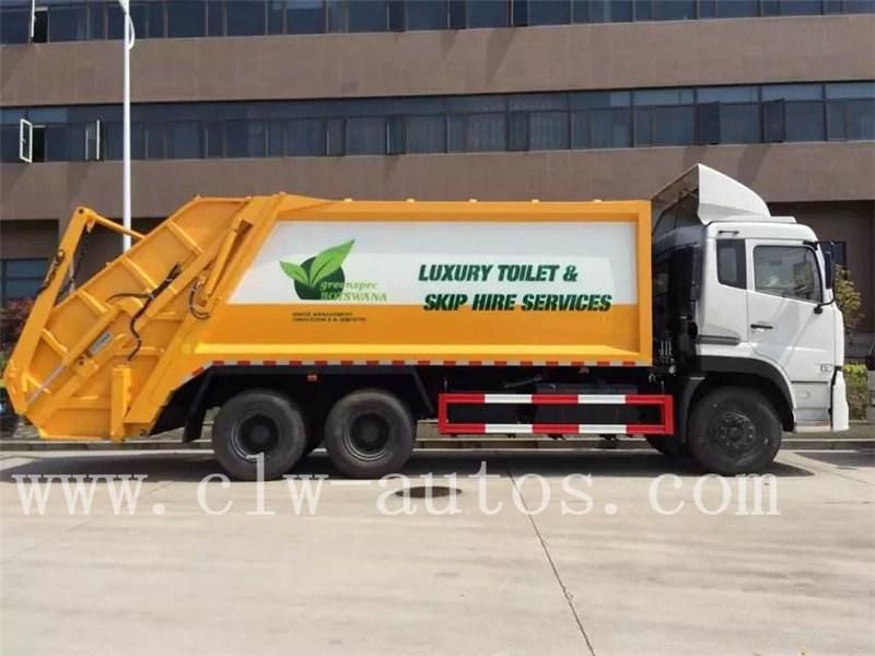 Dongfeng Kinland 6X4 18-20cbm Garbage Compactor Truck