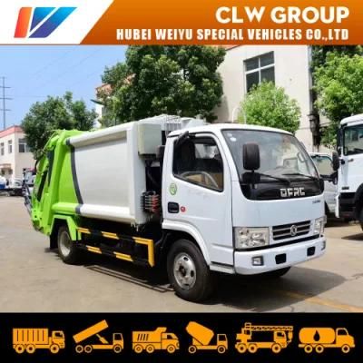 Dongfeng 5m3/3tons Rear Loader Garbage Compactor Light Truck for Waste Collection Transport