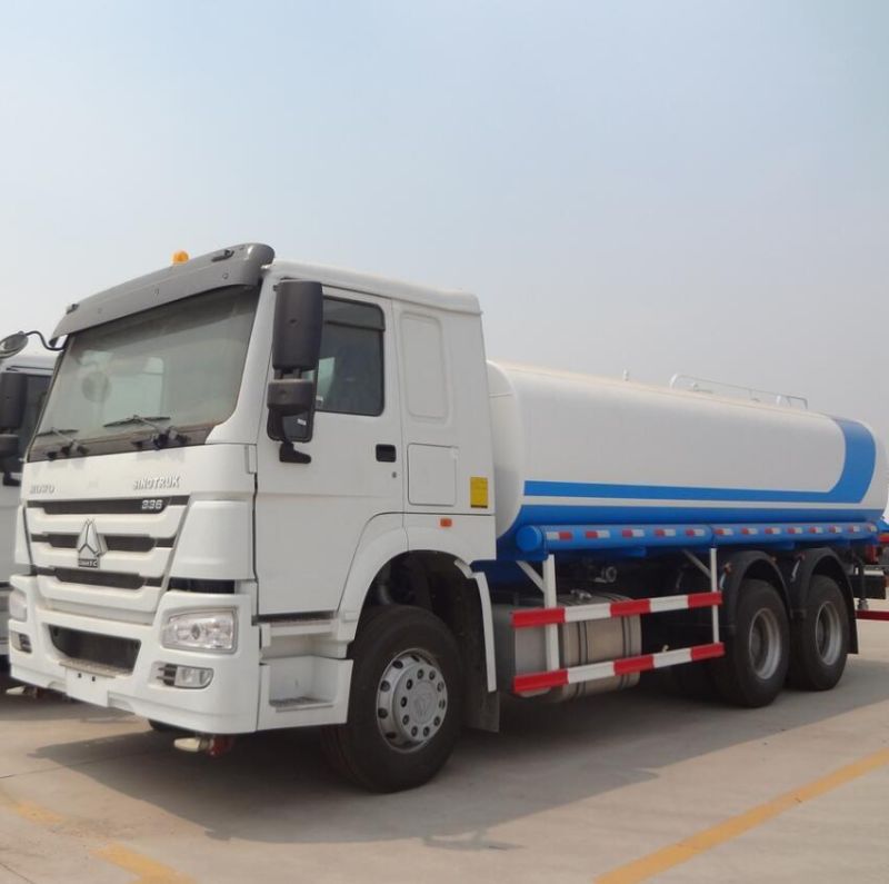 China Brand Sinotruk 20000 Liters 6X4 5000 Gallon Tank Truck Water Tanker Truck for Sale