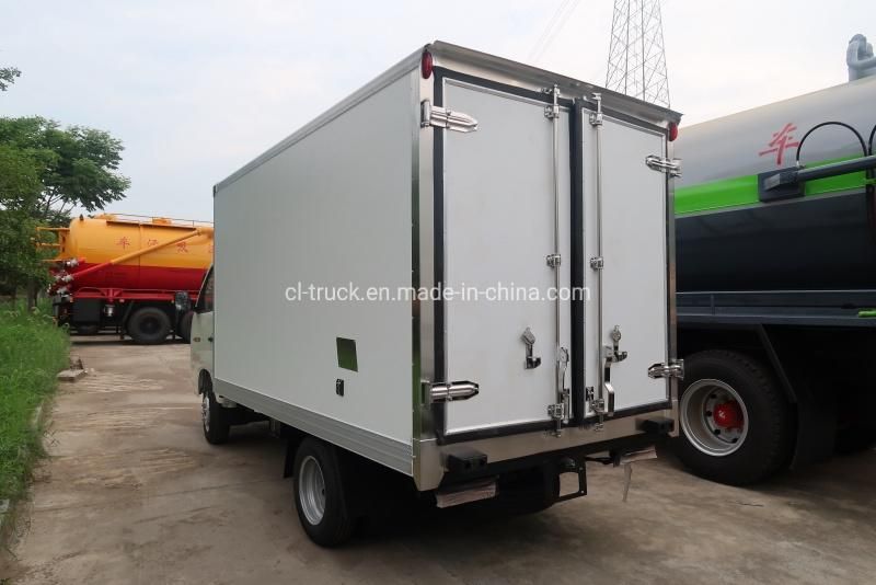 Foton 2tons Euro 6 Gasoline Refrigerated Truck for Sale