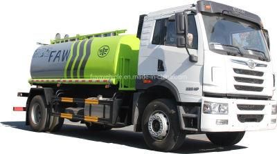 Made in China Rhd LHD FAW 4X2 10cu. M Water Tank 12000liter Water transportation Truck on Promotion