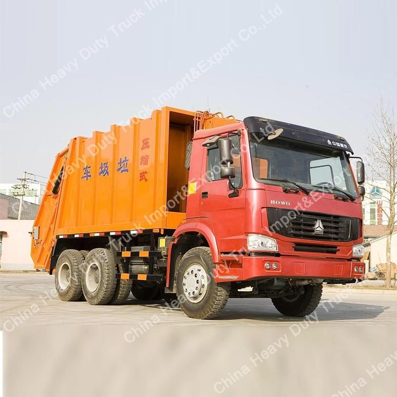 Sinotruk Rear-Loading Compressed Refuse Garbage Truck Collecter (18m3)