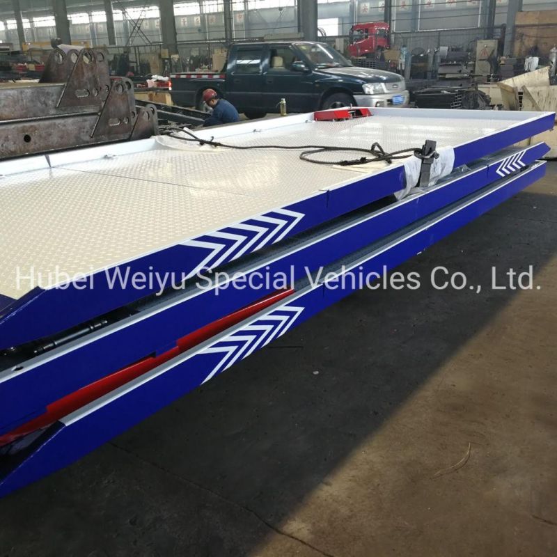 Dongfeng 4tons Road Rescue Towing Flatbed Road Wrecker for Fiji