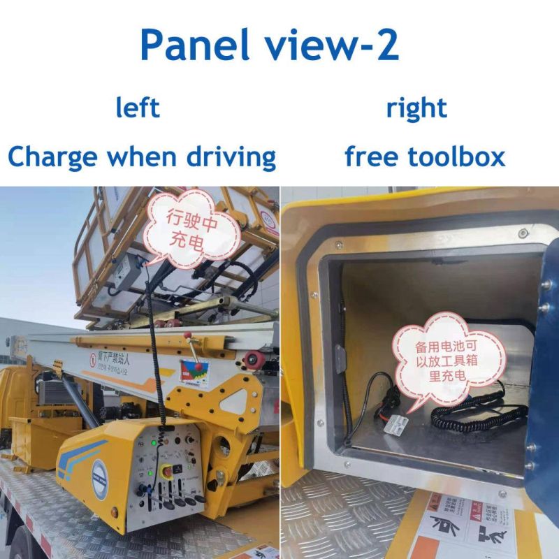 Aerial Working Platform Truck with Insulating Carrier and Insulated Arm